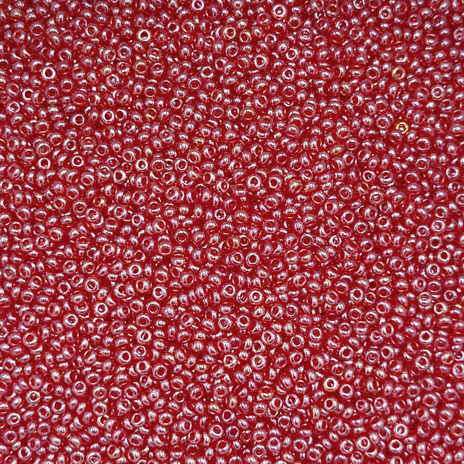 Beads - vibrant - raspberry