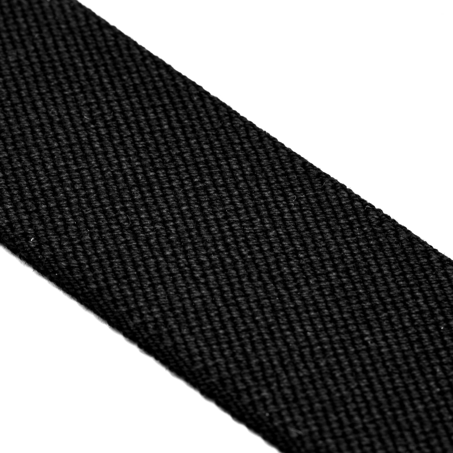 Webbing - Black (Herringbone) detail
