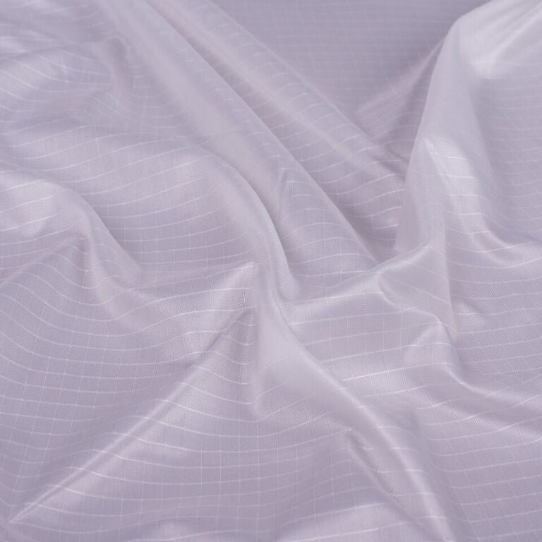 1.9 Ripstop Lining - White