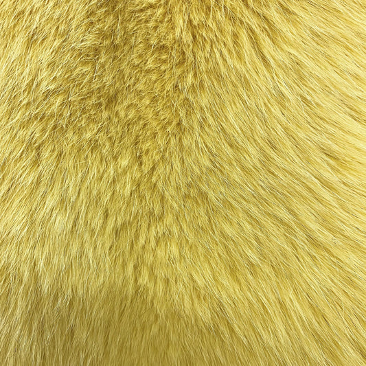 Dyed Shadow Fox Fur - Yellow